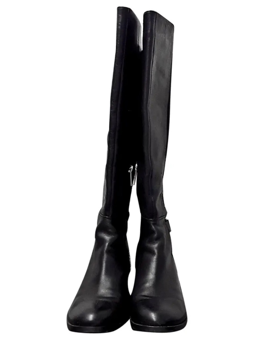 Ivanka Trump Black Over-The-Knee Leather Boots